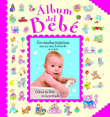 Álbum Del Bebé Cubierta Rosada (fotos Y Recuerdos)