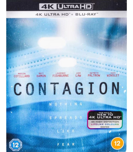 4k Ultra Hd + Blu-ray Contagion / Contagio