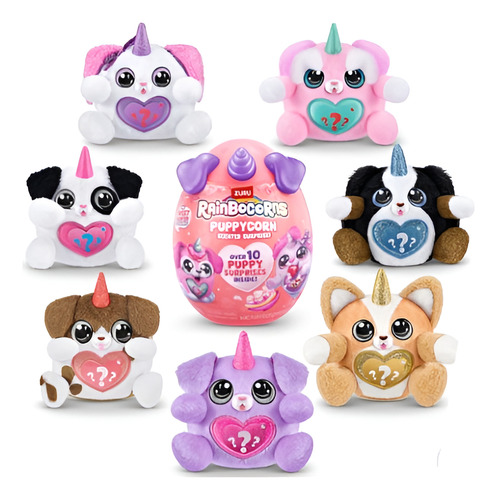 Rainbocorns Puppycorn Peluche Huevo Sorpresa