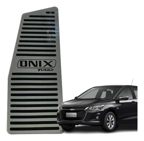 Descanso Pé Aço Inox Escovado Onix Hatch E Plus 2020 2021