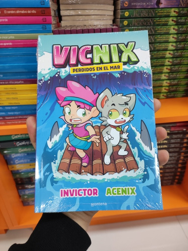 Libro Vicnix Perdidos En El Mar - Invictor - Acenix