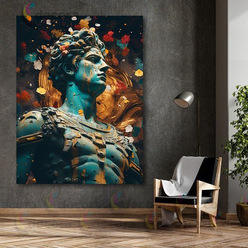 Cuadro Escultura Artistico Canvas Elegante 60x40  Esc55