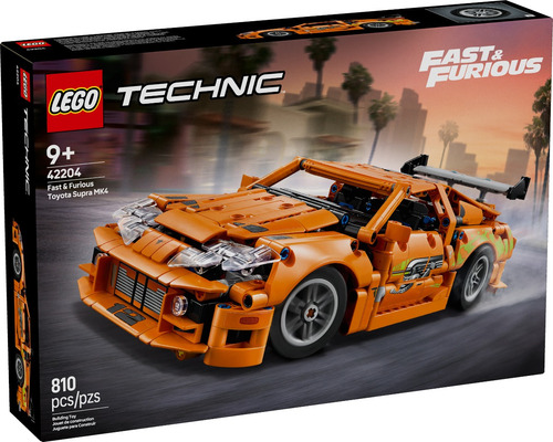 Lego Technic 42204 Fast And Furious Toyota Supra Mk4