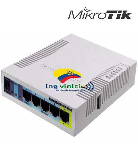 Router Board Wireless Mikrotik Rb951ui-2hn 2.4ghz 1000mw