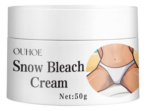 Crema Blanqueadora M Snow, Blanca Y Crema Privada, Ilumina A