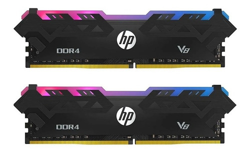 Memoria Pc Hp Rgb V8 Ddr4 16gb (2x8g) 3600mhz