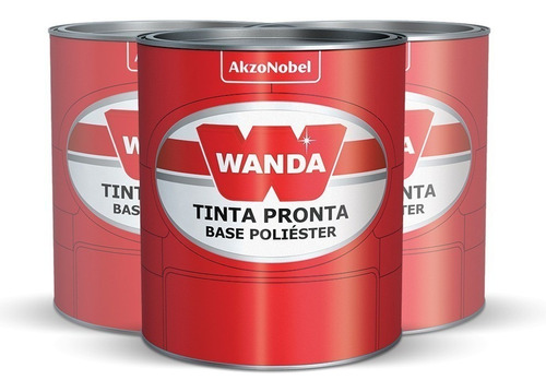 Tinta Automotiva Cinza Titanium Poliéster 900ml