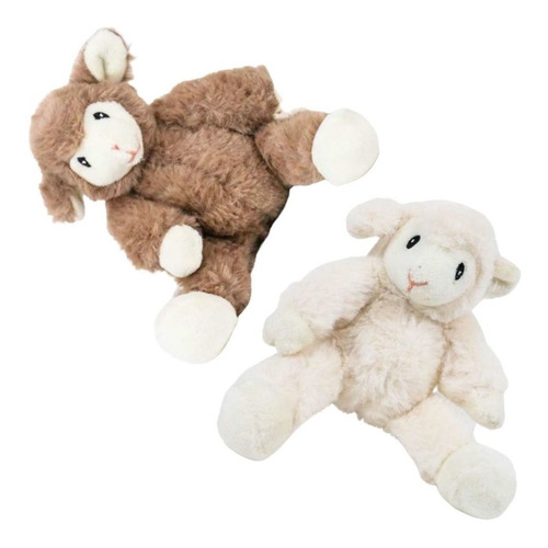 Tierno Peluche Peludito Corderito Pradera Café