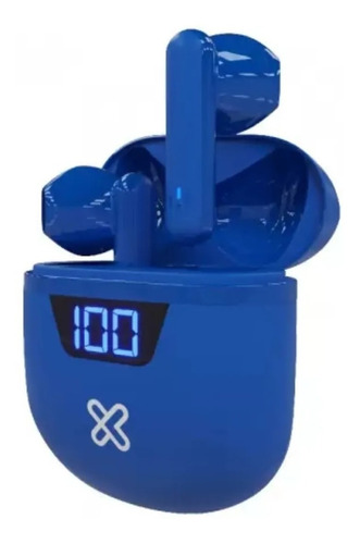 Audifonos Bt Klip Xtreme Kte-006 Tws 12hr Inear Bluetooth Color Azul