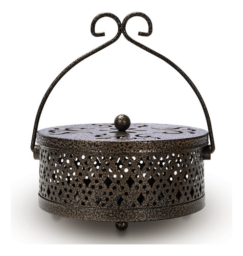 Soporte Portátil Para Bobina De Mosquitos Retro Bronce