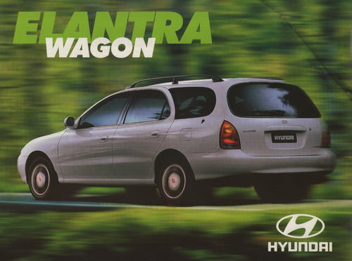 Folder Catálogo Folheto Hyundai Elantra Wagon (hy019)