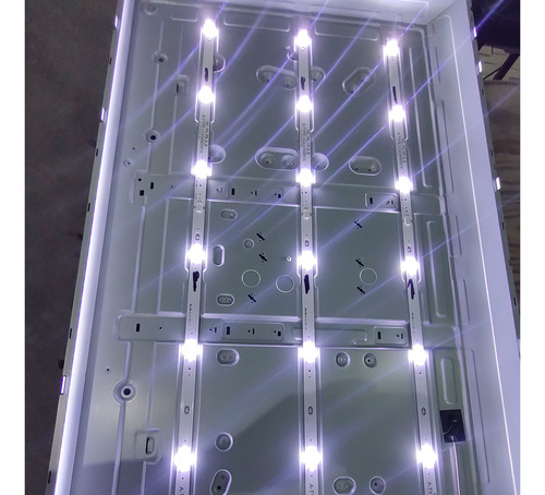 3 Tiras De 7 Leds C/u De Pantalla Lg Mod 43lf5100-ua (Usado)