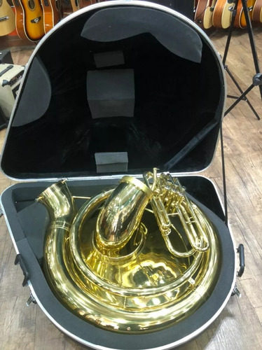 Sousafone Tuba Wsfm45n Bb Michael Saldão