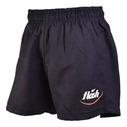 Short Rugby Flash Niños Sin Bolsillos Talle 8 Al 16