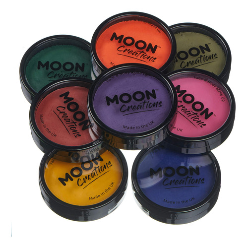 Moon Creations Pro - Juego De Pasteles Para Pintura Facial .