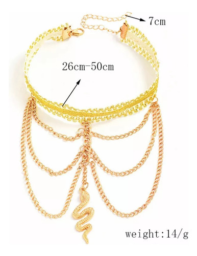 Brazalete Pulsera Para Brazo Dije De Serpiente Mujer Dama