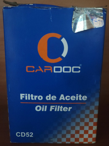 Filtro Aceite Cardoc Cd-52 Blazer/ Cavalier/ Lumina