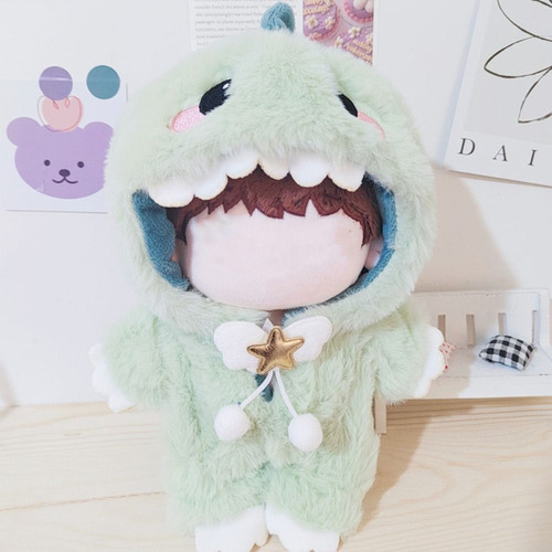 Mono De Peluche Para Muñeca Con Dibujos Animados De Dinosaur
