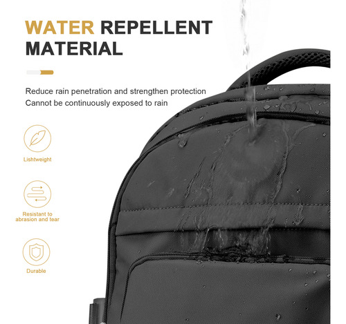 Mochila De Viaje Grande Para Hombre Y Mujer, Mochila Para Portátil De 15.6 Pulgadas, Talla M