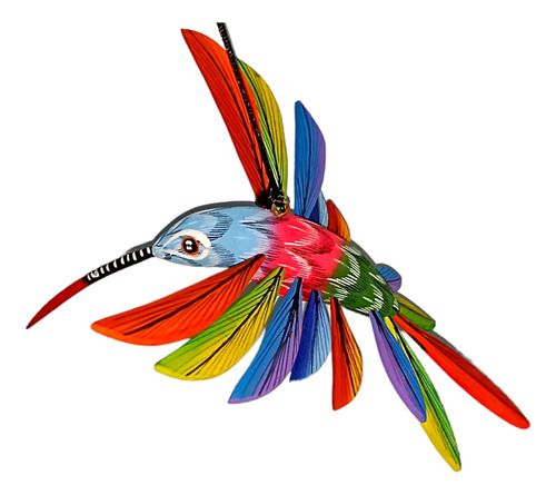 Alebrije Colibrí Multicolor Desarmable