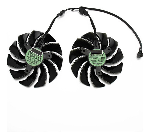 Jj Ventilador Gpu De 88 Mm For Redeon Aorus Rx580/570 (2