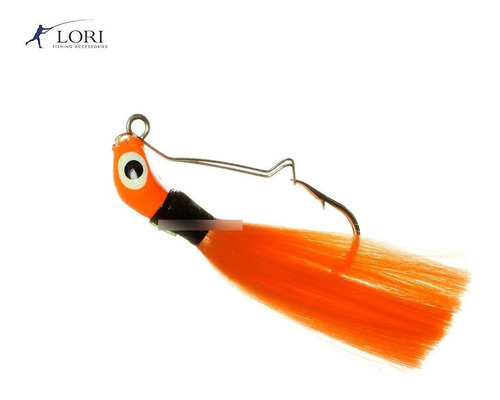 Isca Artificial Lori Jig Anti Enrosco Rabuda 16gr Cor Cor Laranja