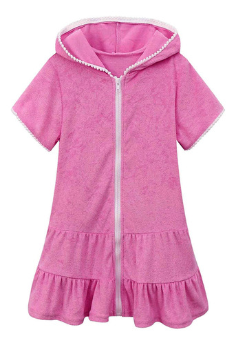 Traje De Baño Suave Para Niñas, Bañador De Playa Con Cremall