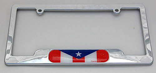 Marco - Puerto Rico Chrome Plated Abs License Plate Frame Ho