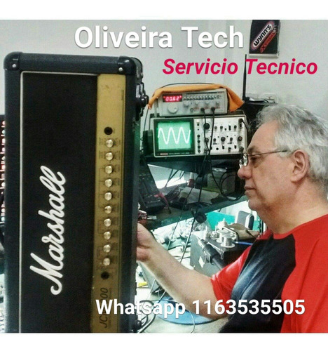 Imagen 1 de 5 de Reparación Service Amplificadores Marshall Fender Peavey