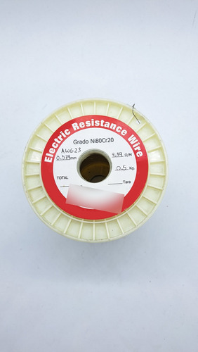 10 Metros Resistencia De Alambre Nicromo 80/20 Calibre 23