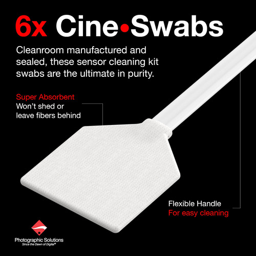 Cine Swab Limpiador Sensor Imagen Video Kit Camara Digital 6