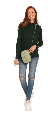 Imagen 4 de 7 de Crossbody Hpc Polo Con Pespuntes Y Logo De La Marca
