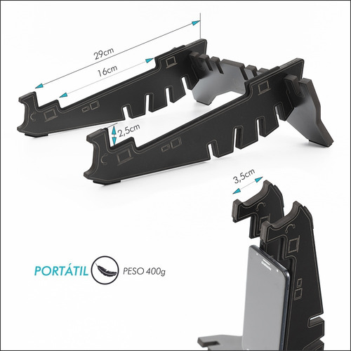 Soporte Regulable Multifunción Tablet Celular Auricular