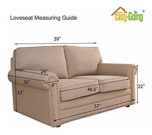 Funda Para Sofa Easy-going De 1 Pieza Elastica Protectora
