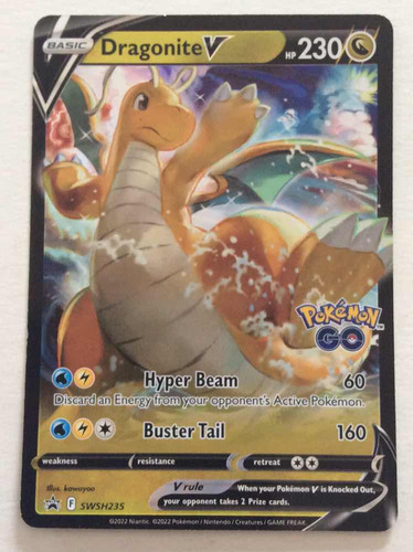 Pokémon Tcg Dragonite V Swsh235 Full Art