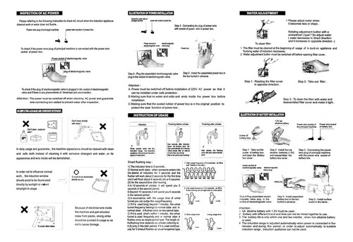 Sensor Infrarrojo Automático Fregadero Grifo Lavamanos