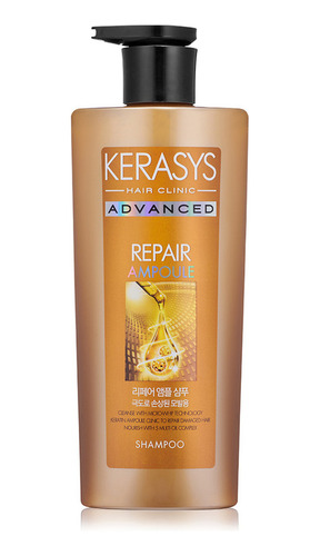 Shampoo Reparador Kerasys Con Ampolla De Queratina - 600ml