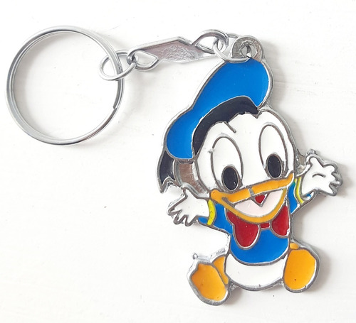 Baby Donald Duck Disney Precioso Llavero Metalico 1526