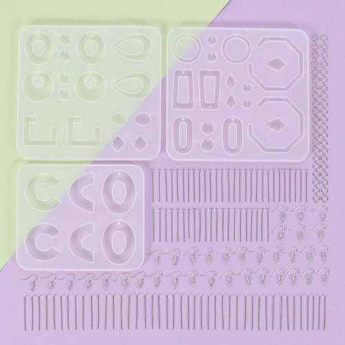 De Resina De Silicona Para Pendientes De , Pendientes