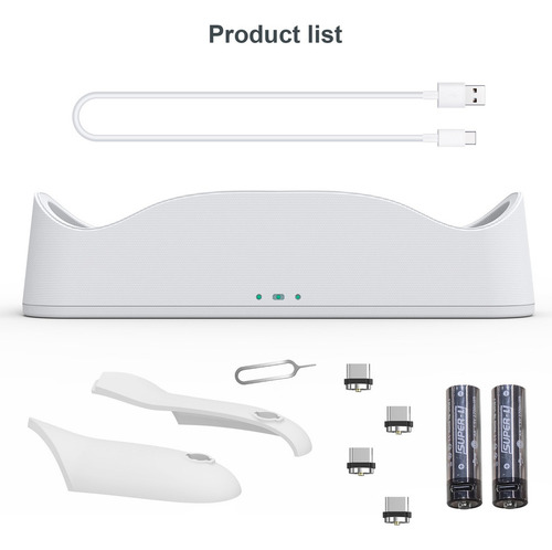 Base Suporte Carregador Kit Para Oculus Quest 2 E Controles