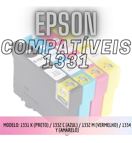 Cartucho Epson Compatível Para Impressora Tx235/320/420/430