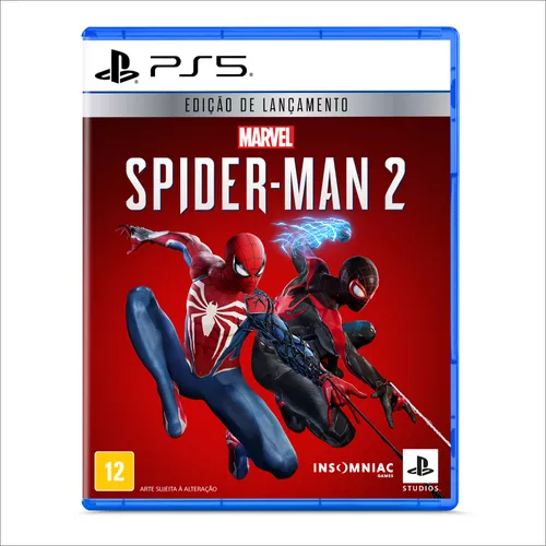 Jogo Homem Aranha 2 Para Ps5 Mídia Física Em Português