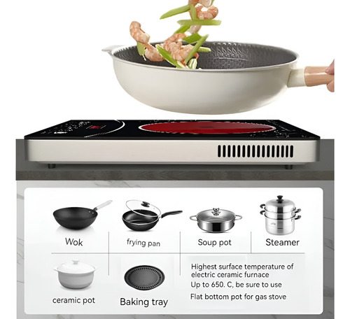 Cocina Electrica Encimera Tactil