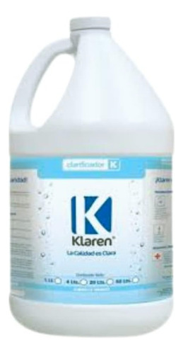 Clarificador Klaren Para Eliminar Agua Turbia De Albercas 4l