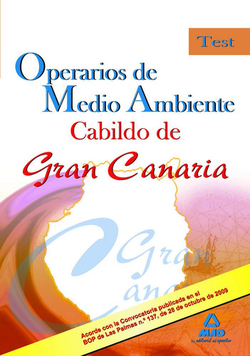 Libro Operarios De Medio Ambiente Del Cabildo De Gran Can...