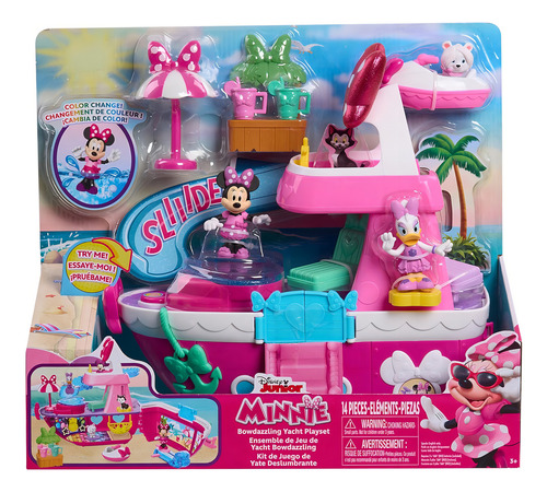 Just Play Disney Junior Minnie Mouse Bowdazzling Yacht Plays