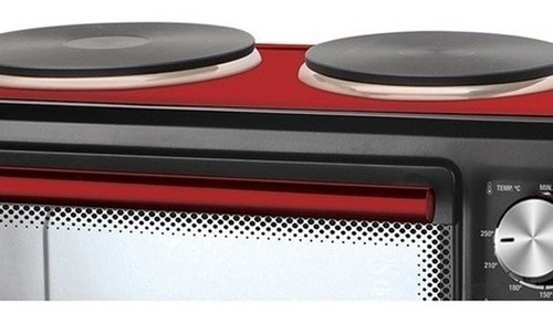 Horno de mesa eléctrico Ultracomb UC-70ACN 70L rojo 220V