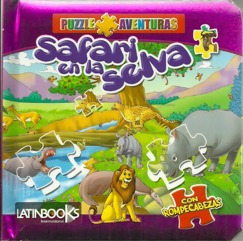 Safari En La Selva, De Sin . Única, Vol. Único. Editorial Latinbooks, Tapa Blanda En Español