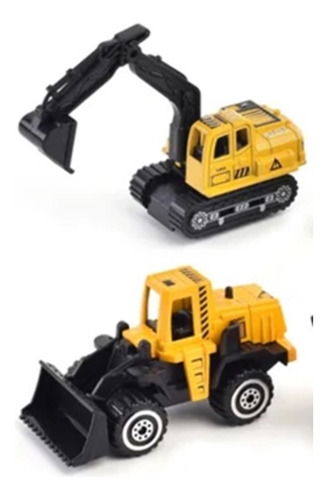 6 Pack Camion Construccion Juguete Importacion Sh21106751