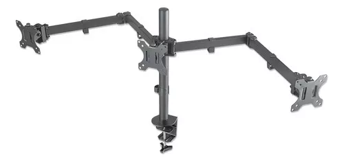 Manhattan Soporte para dos monitores, movimiento con brazos de doble  articulación (461559)